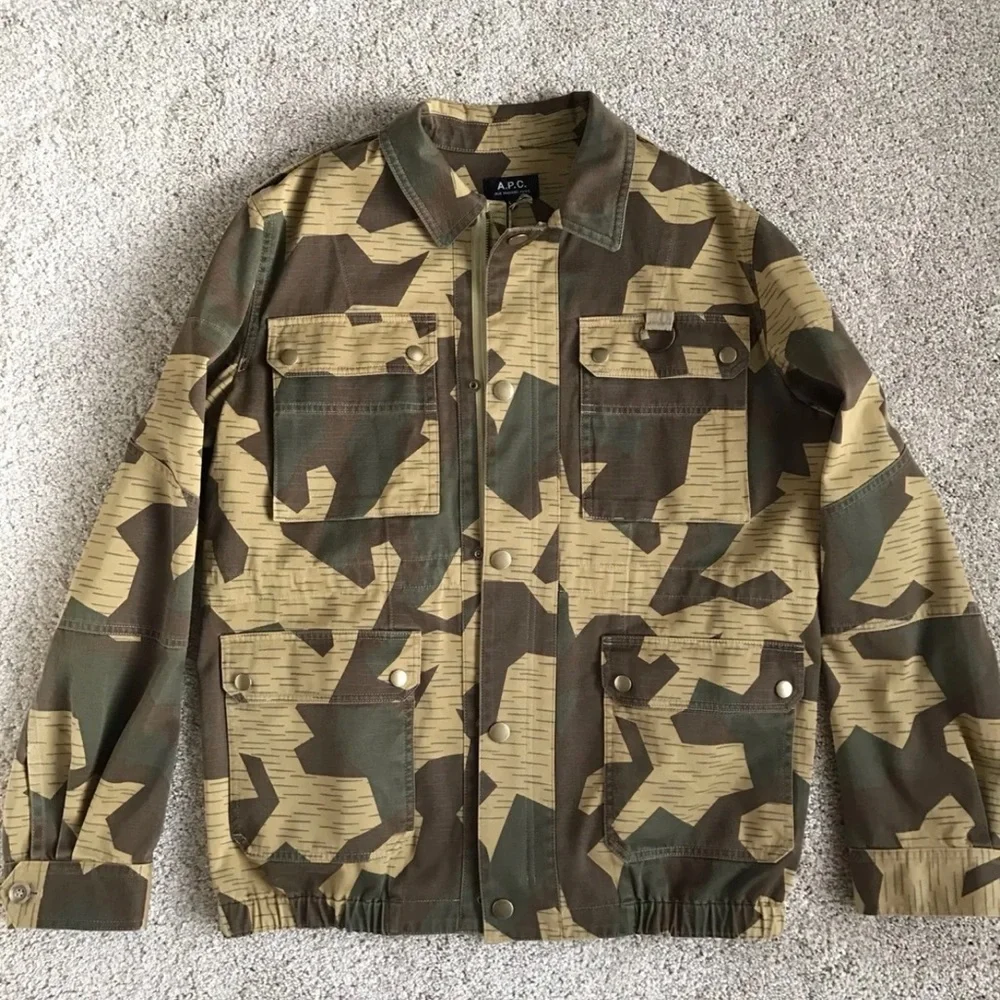 Brand New 100% Authentic APC Veste Soldier Military Cut Jacket in Mens Large - Picture 3 of 5